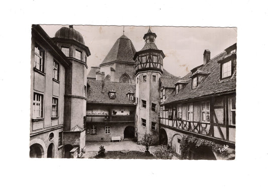 Ansichtskarte Ansbach / Alter Hof am Johann-Sebastian-Bach-Platz