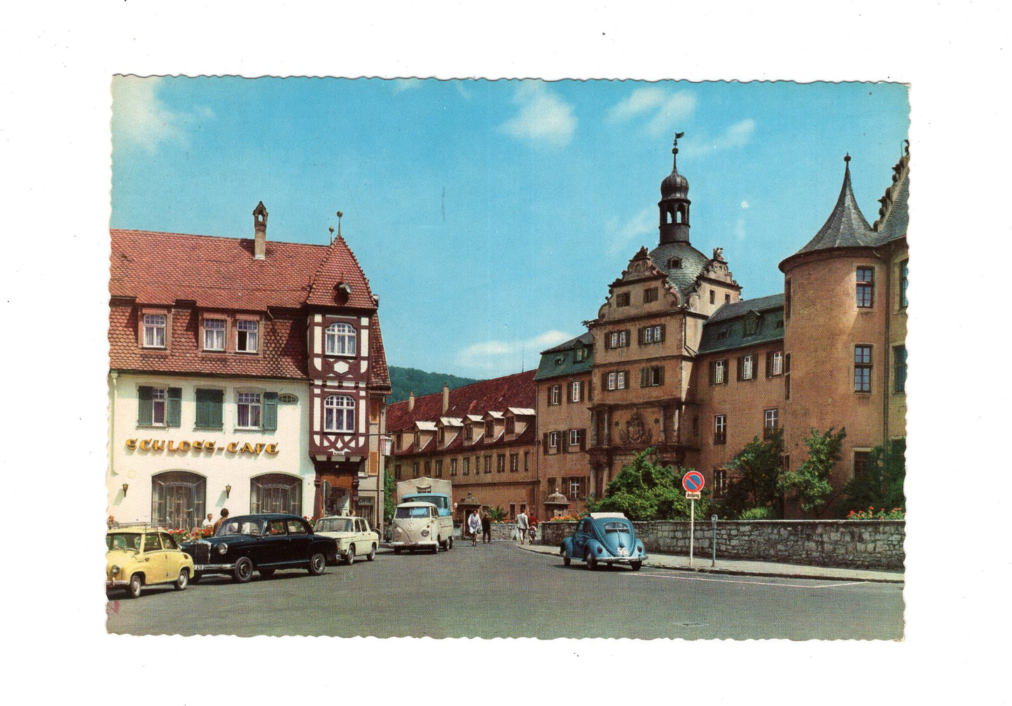 Ansichtskarte Bad Mergentheim / Deutschordensschloss
