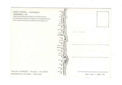 Ansichtskarte Tarragona / Costa Dorada / Spanien