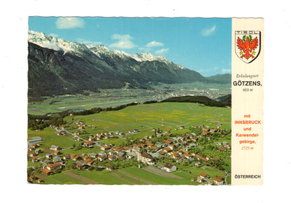 Ansichtskarte Götzens mit Innsbruck / Tirol / Österreich