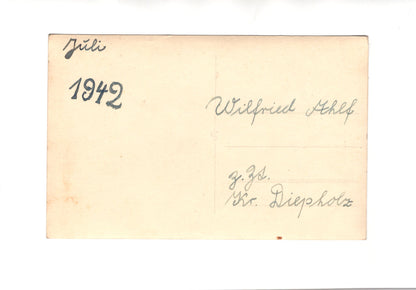 Ansichtskarte / Foto Feiner Junge / benannt - Kreis Diepholz 1942