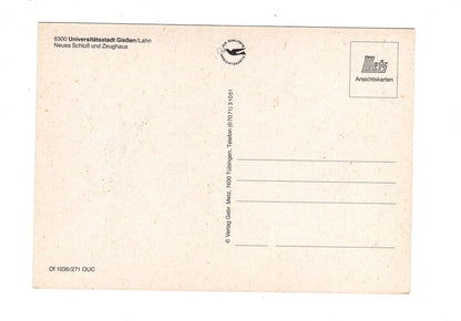 Ansichtskarte Gießen an der Lahn / Neues Schloss und Zeughaus / I1-59