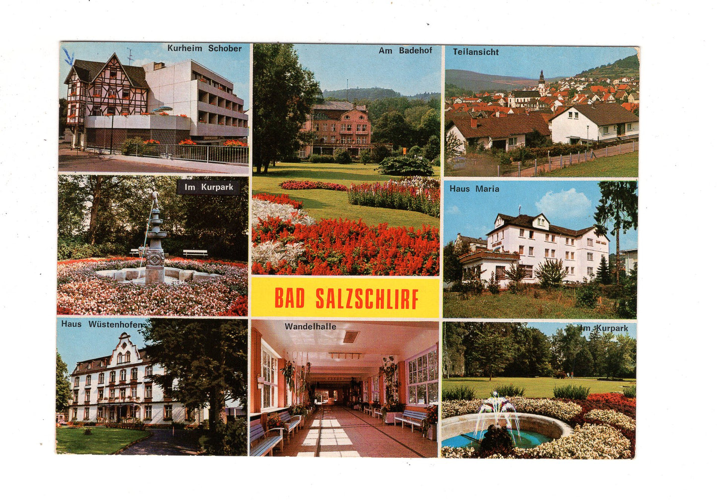 Ansichtskarte Bad Salzschlirf / Kurheim Schober +++ +++ / J1-55