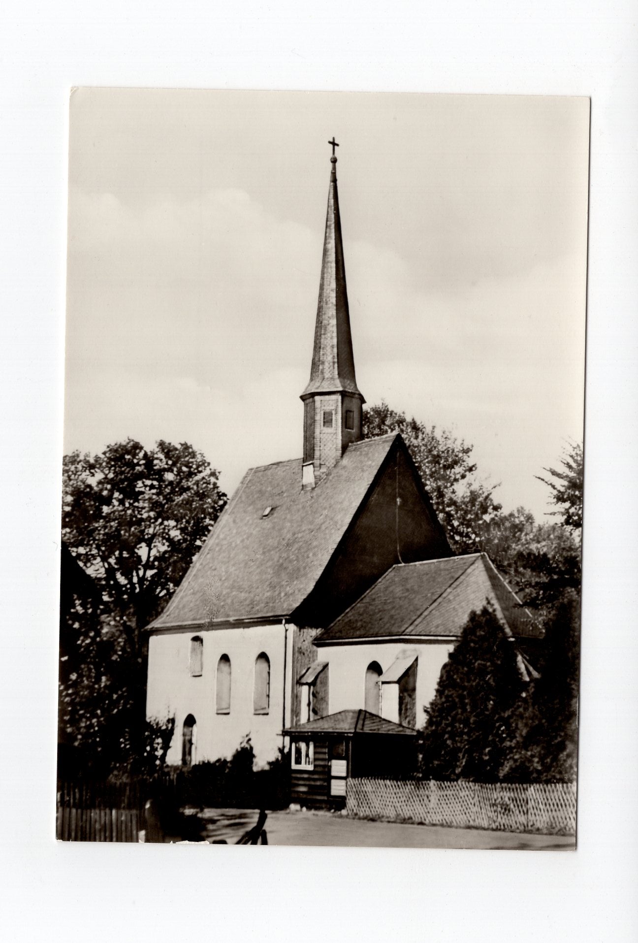 Ansichtskarte Kirche zu Wohlbach / Vogtland