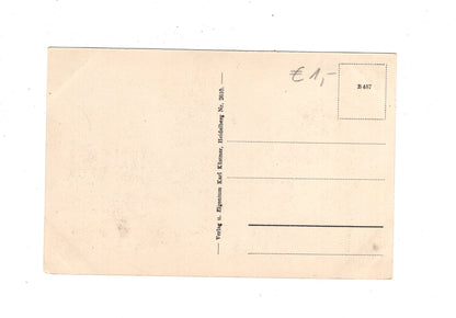 Ansichtskarte Heidelberg / Das große Fass / Zwerg Perkeo / M1-52