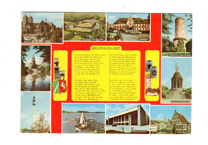 Ansichtskarte Westfalen-Lied / Haltern / Recklinghausen +++