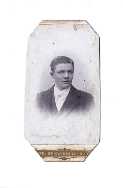 Fotografie Herrenportrait - Bonn 1890er