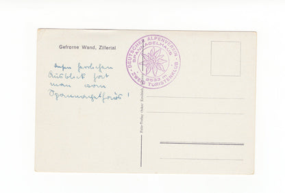 Ansichtskarte Gefrorene Wand / Zillertal / Tirol / Österreich