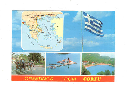 Ansichtskarte Korfu / Griechenland / N1-53