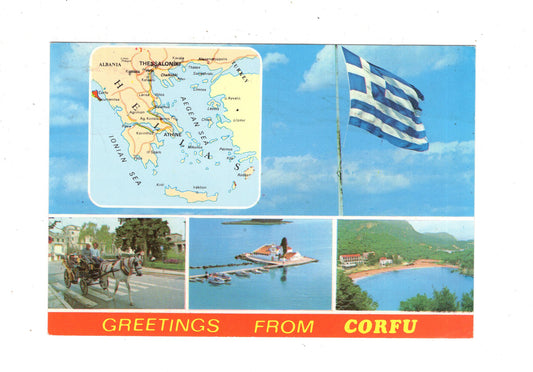 Ansichtskarte Korfu / Griechenland / N1-53