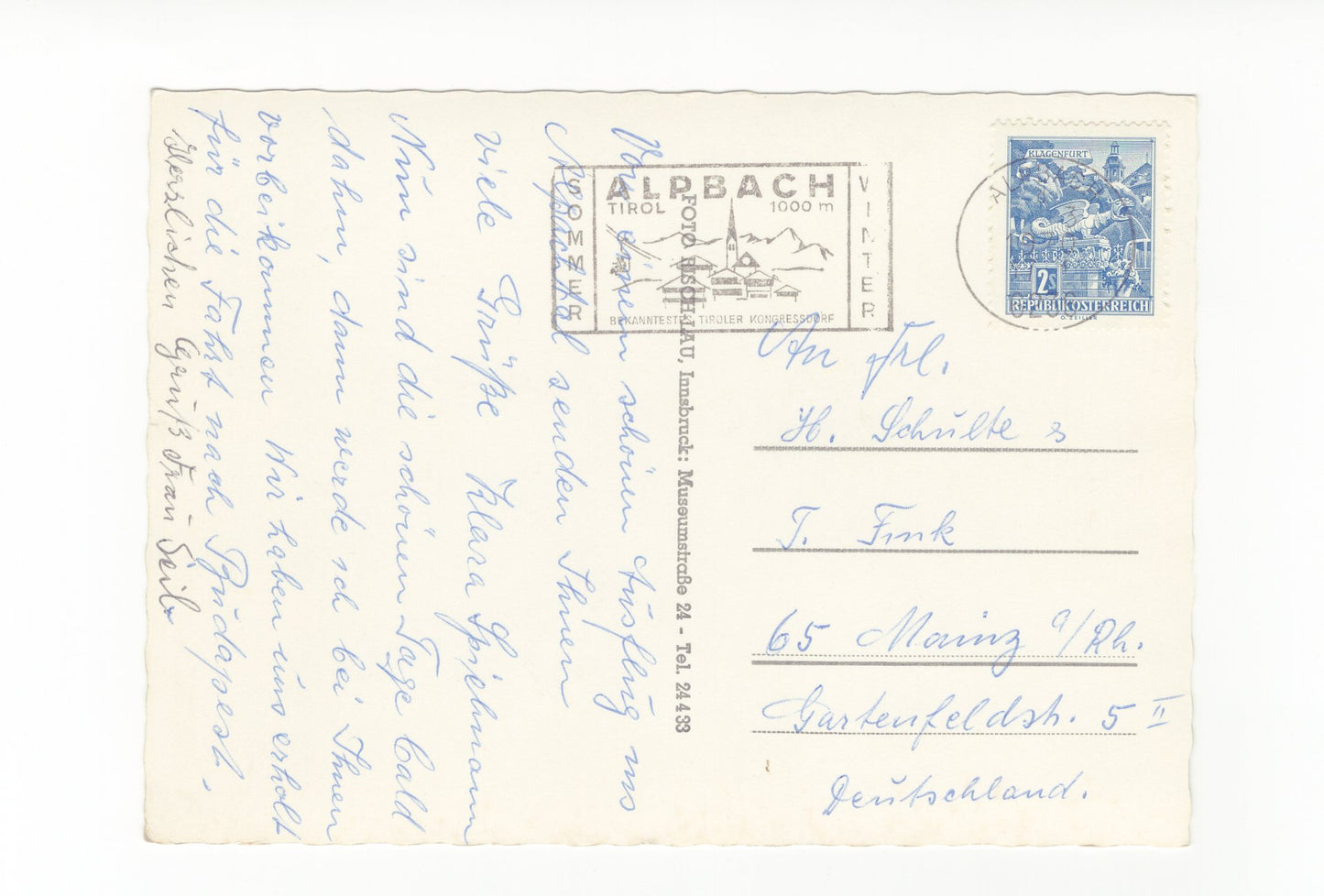 Ansichtskarte Reith bei Brixlegg / Reitherkogelbahn / Tirol / Österreich