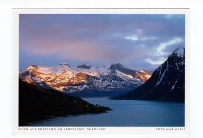 Ansichtskarte Bratland am Aldersund / Norwegen
