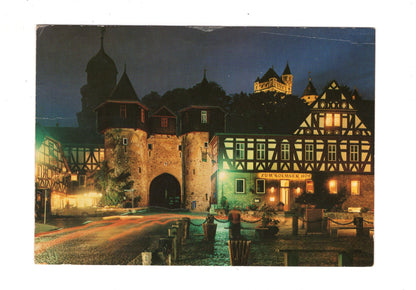 Ansichtskarte Braunfels an der Lahn / Marktplatz / Schlosseingang / I1-59