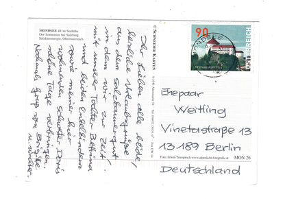 Ansichtskarte Mondsee / Österreich / N1-70