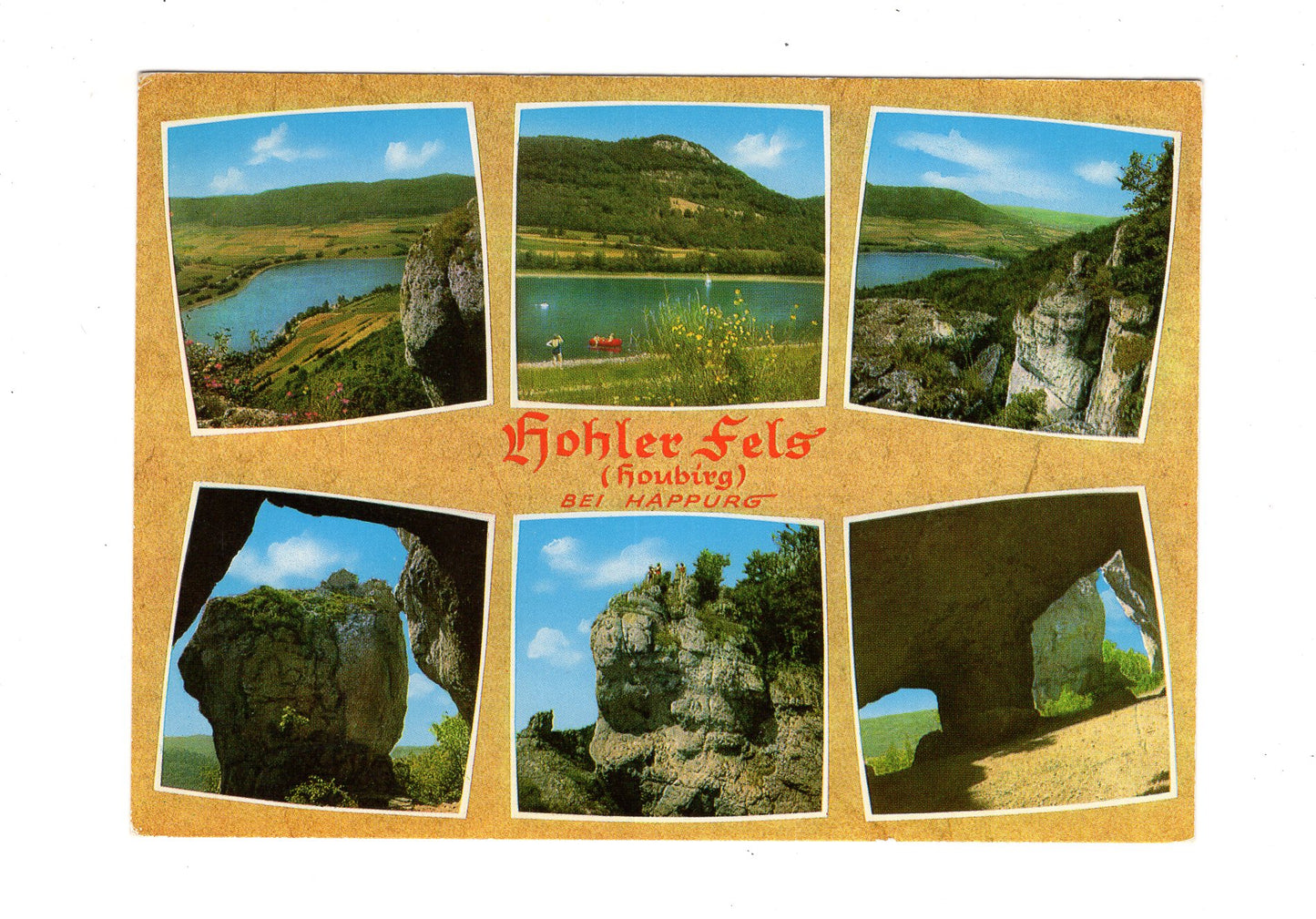 Ansichtskarte Hohler Fels (Houbirg) bei Happurg