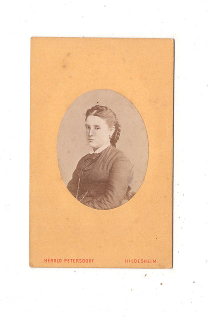 Fotografie Damenportrait - Hildesheim 1860er