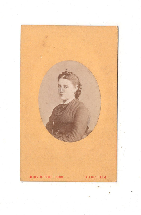 Fotografie Damenportrait - Hildesheim 1860er