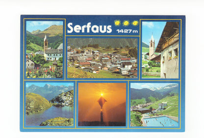 Ansichtskarte Serfaus / Oberinntal / Tirol / Österreich