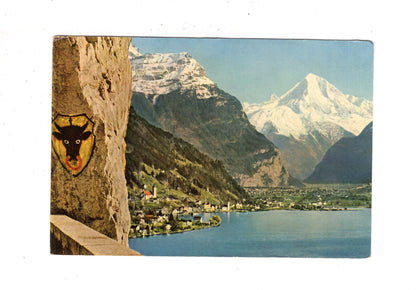 Ansichtskarte Urnersee / Axenstraße mit Flüelen / Schweiz