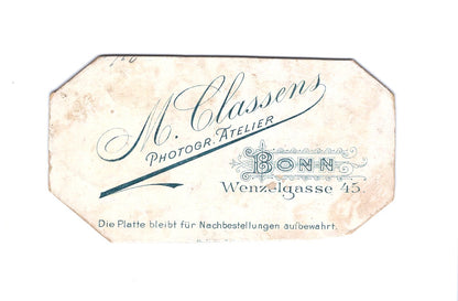 Fotografie Herrenportrait - Bonn 1890er