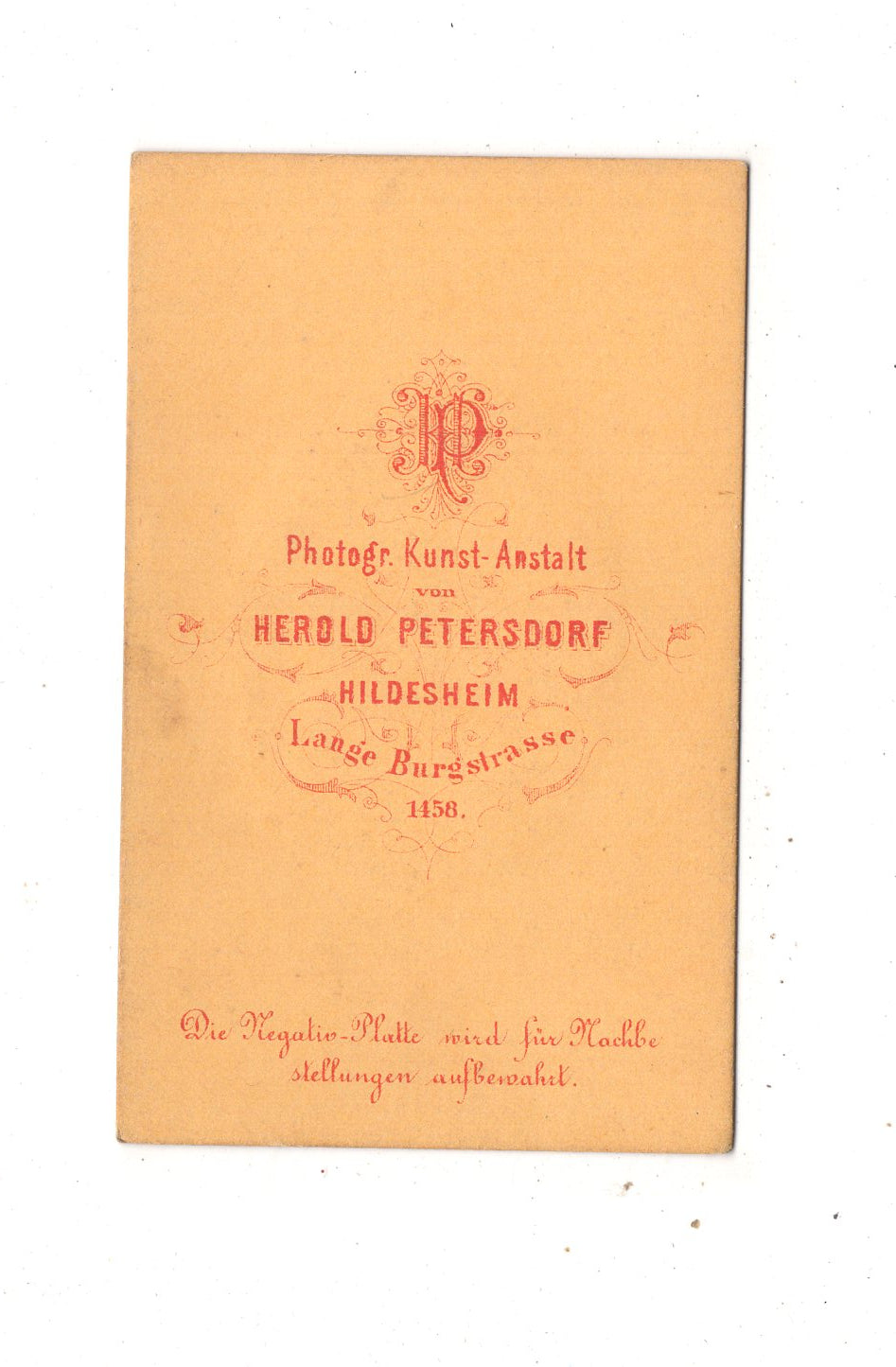 Fotografie Damenportrait - Hildesheim 1860er