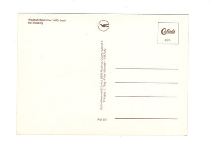 Ansichtskarte Wallfahrtskirche Heilbrünnl bei Roding / H1-60