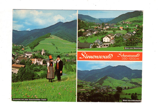 Ansichtskarte Simonswald / Schwarzwald / K1-47
