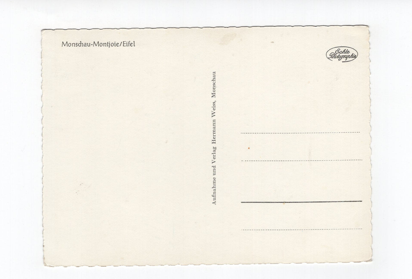 Ansichtskarte Monschau - Montjoie / Eifel