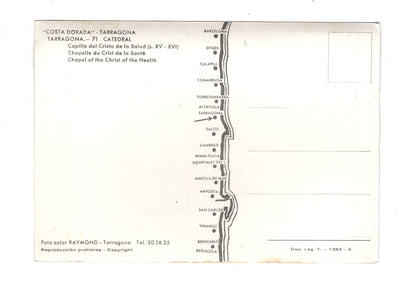 Ansichtskarte Tarragona / Catedral / Costa Dorada / Spanien