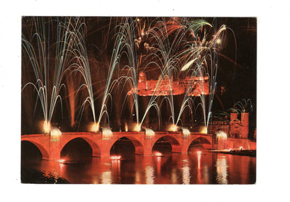 Ansichtskarte Heidelberg / Schlossbeleuchtung / M1-52