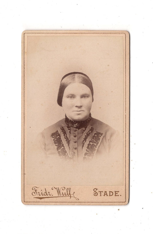 Fotografie Damenportrait - Stade 1880er