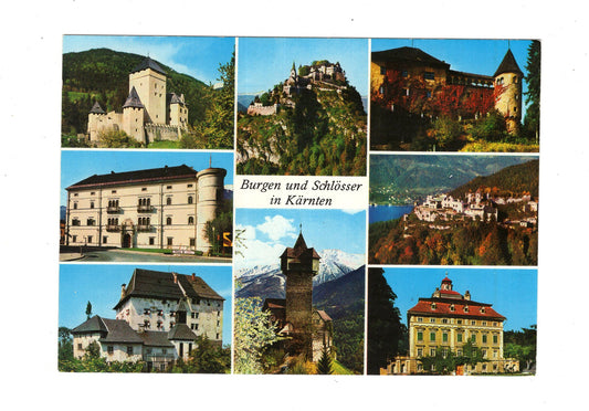 Ansichtskarte Burgen und Schlösser in Kärnten / Österreich