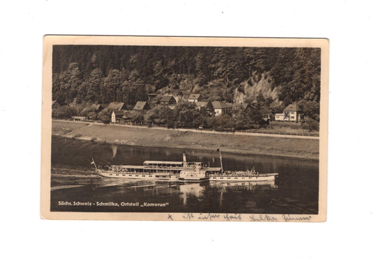 Ansichtskarte Sächsische Schweiz / Schmilka / Ortsteil Kamerun