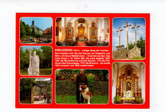 Ansichtskarte Franziskaner-Kloster Kreuzberg