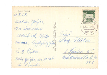 Ansichtskarte Stausee Happurg