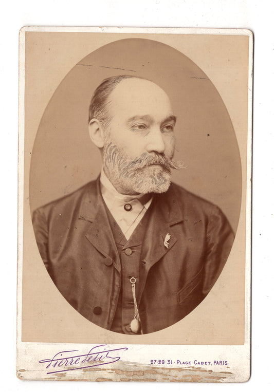 Fotografie Feiner Herr - Paris 1889 / CAB W-33