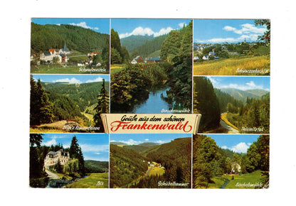Ansichtskarte Frankenwald / Bischofsmühle / Dorschenmühle +++