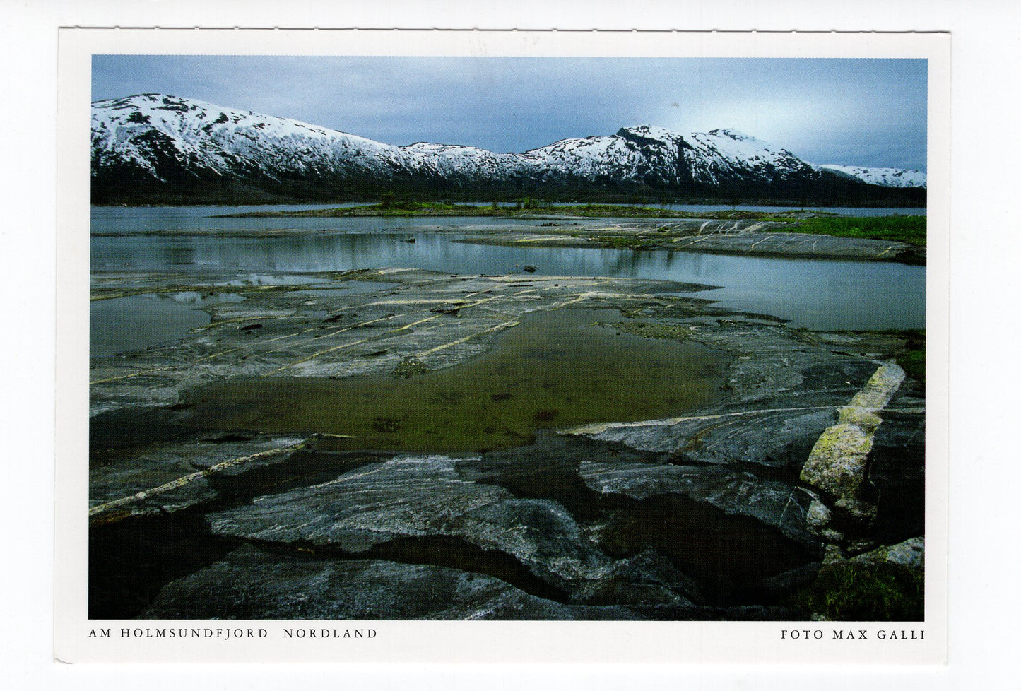 Ansichtskarte Am Holmsundfjord / Norwegen