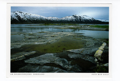 Ansichtskarte Am Holmsundfjord / Norwegen