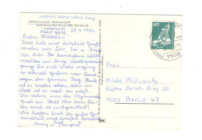 Ansichtskarte Bad Herrenalb / Schwarzwald / K1-47