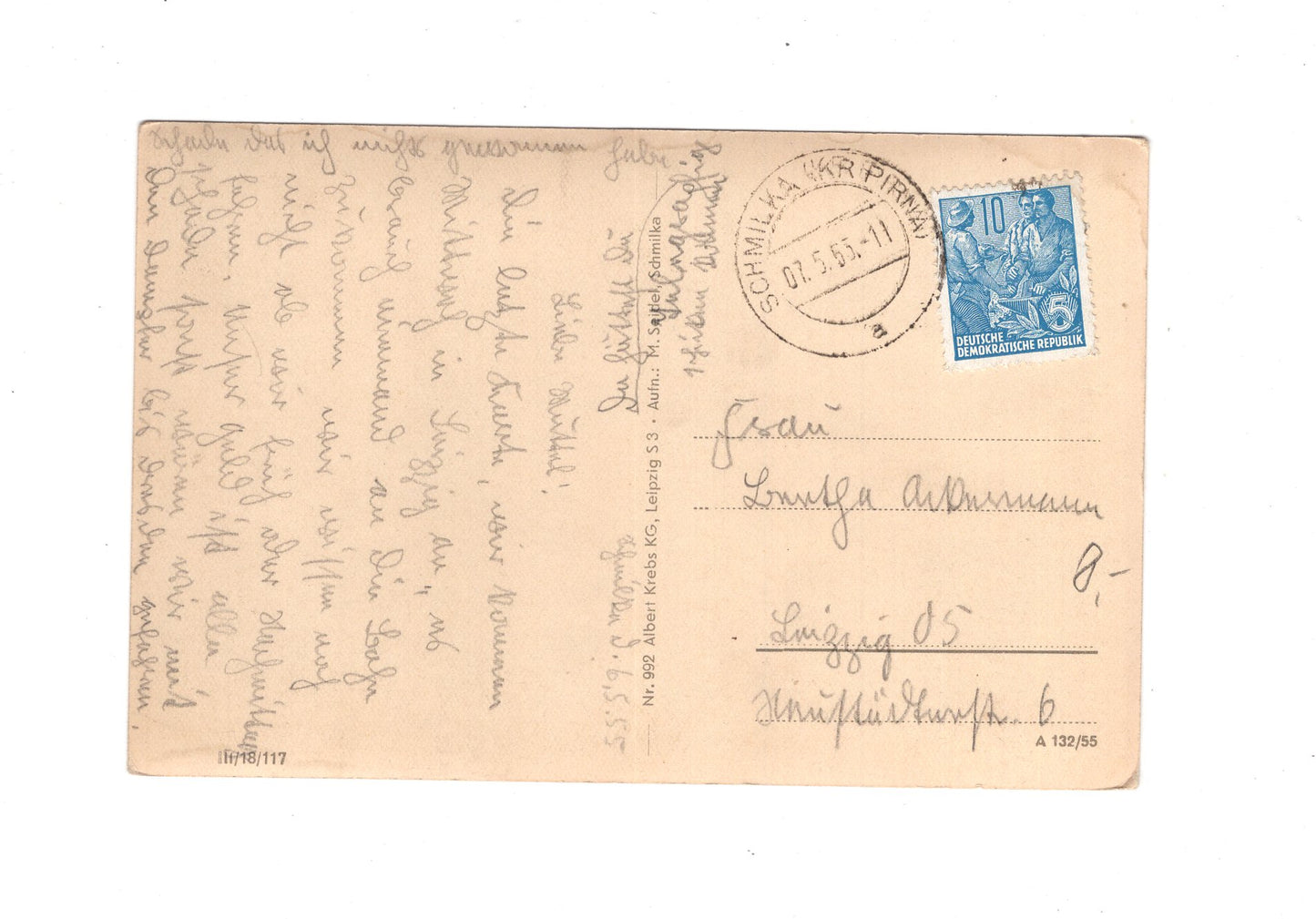 Ansichtskarte Sächsische Schweiz / Schmilka / Ortsteil Kamerun