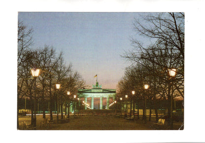 Ansichtskarte Berlin / DDR / Brandenburger Tor