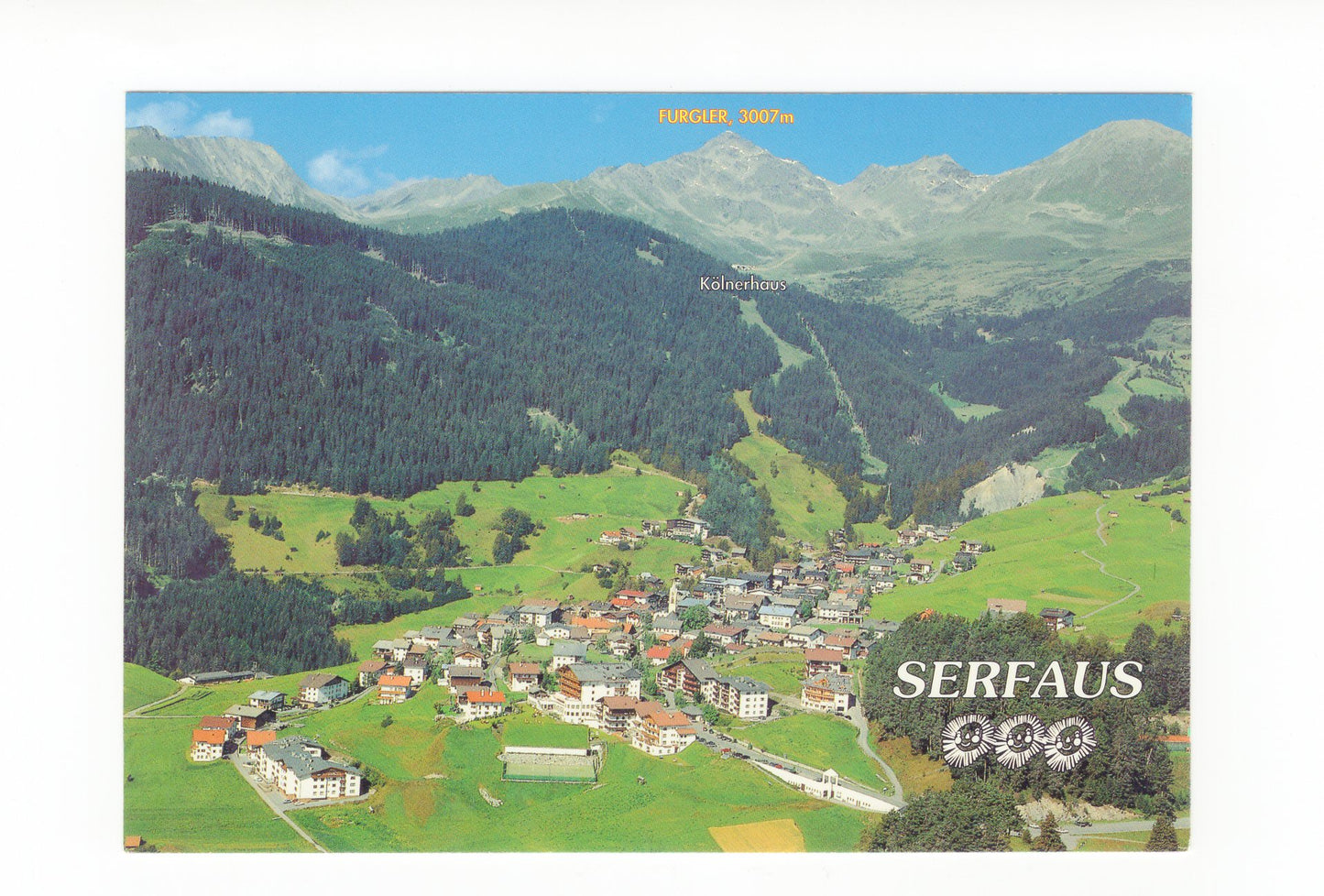 Ansichtskarte Serfaus / Oberinntal / Tirol / Österreich