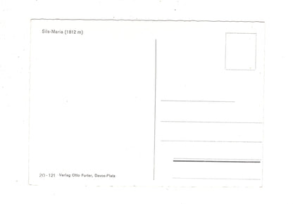 Ansichtskarte Sils-Maria / Oberengadin / Schweiz