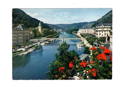 Ansichtskarte Bad Ems an der Lahn / Kurmittelhaus mit Quellenturm / I1-59