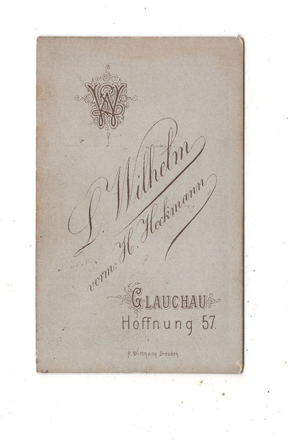 Fotografie Damenportrait - Glauchau 1880er