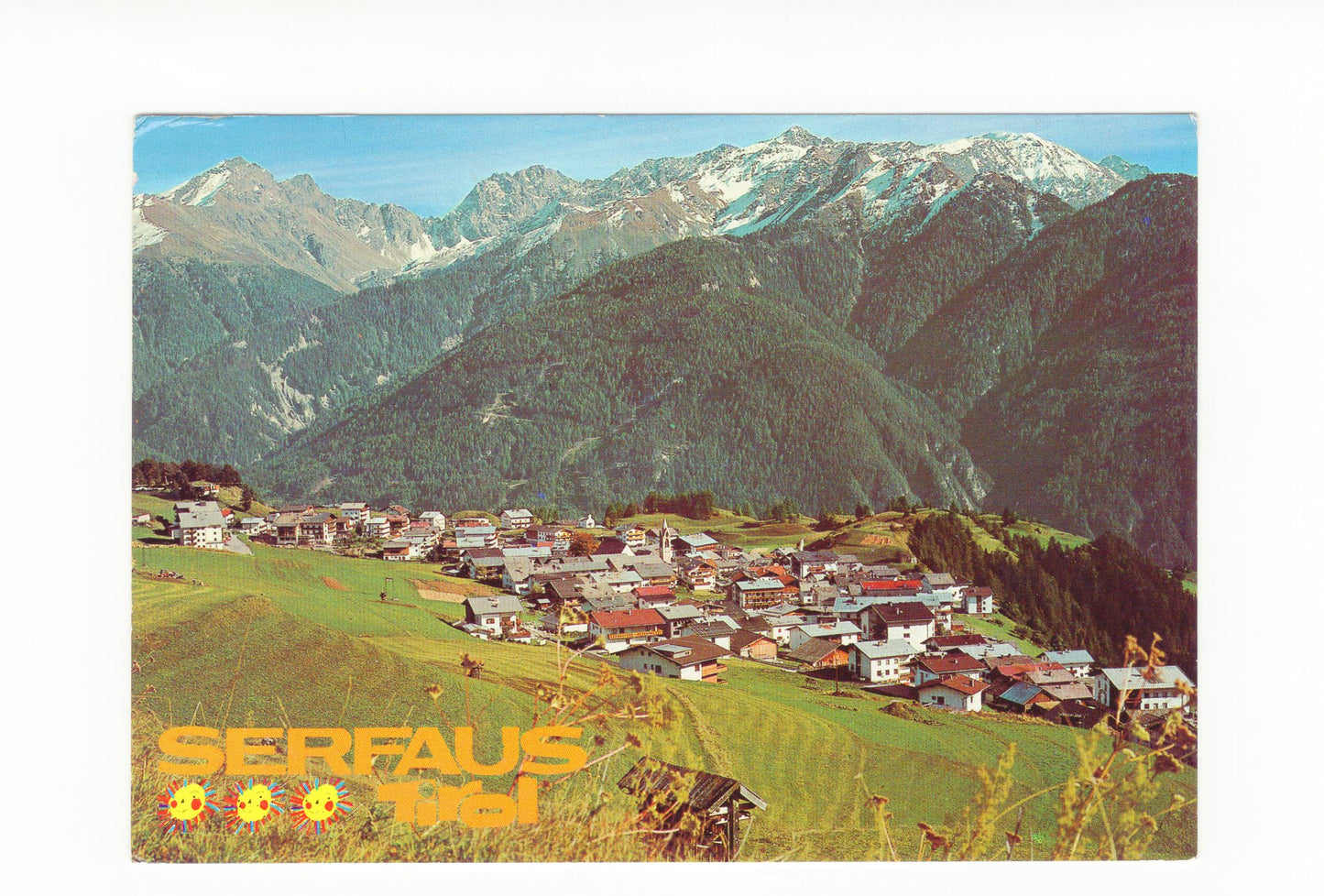 Ansichtskarte Serfaus / Oberinntal / Tirol / Österreich