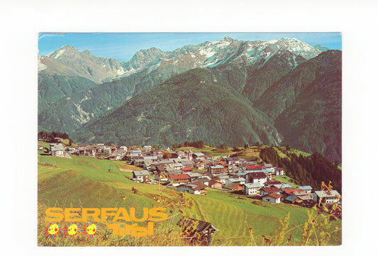 Ansichtskarte Serfaus / Oberinntal / Tirol / Österreich