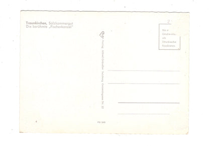 Ansichtskarte Traunkirchen / Fischerkanzel / Österreich / N1-70