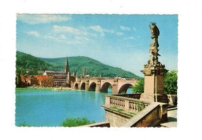 Ansichtskarte Heidelberg / Alte Neckarbrücke / M1-52